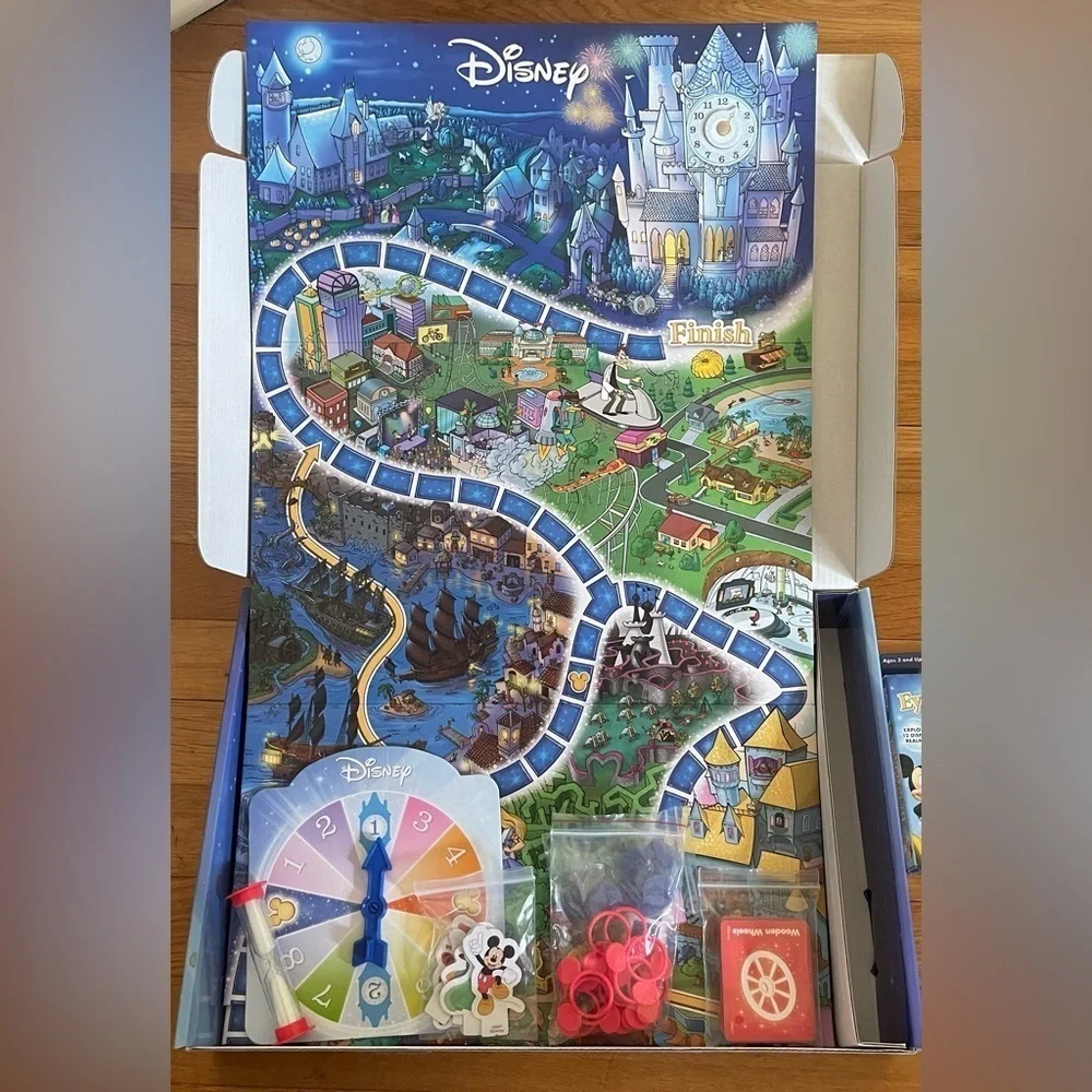 Disney Hidden Picture Game Giant Board Age 4+ Family Fun Night
